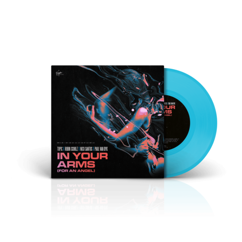 In Your Arms (For An Angel) by Topic, Robin Schulz, Nico Santos, Paul van Dyk - Limited 7'' Vinyl turquoise - shop now at Nico Santos store