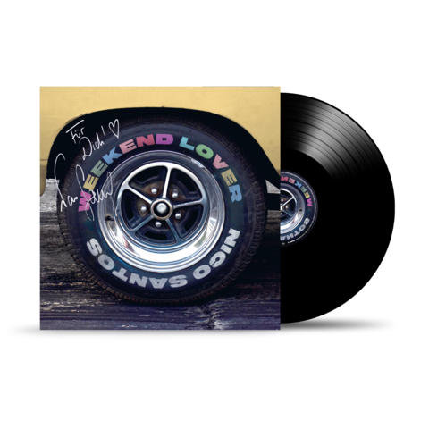 Weekend Lover by Nico Santos - Signed, dedicated & limited 7'' Vinyl - shop now at Nico Santos store