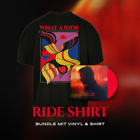 Ride by Nico Santos - Ltd. Vinyl + T-Shirt Bundle - shop now at Nico Santos store